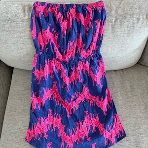 NEVER WORN Lilly Pulitzer Strapless Dress
